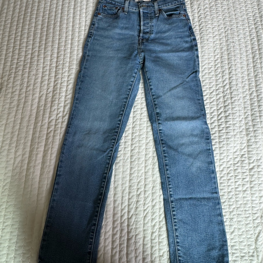 Levi's Classic Medium Blue Straight-Leg Jeans